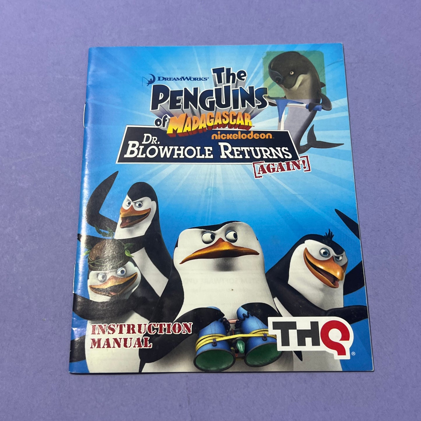 The Penguins of Madagascar Manual - PS3 Manual