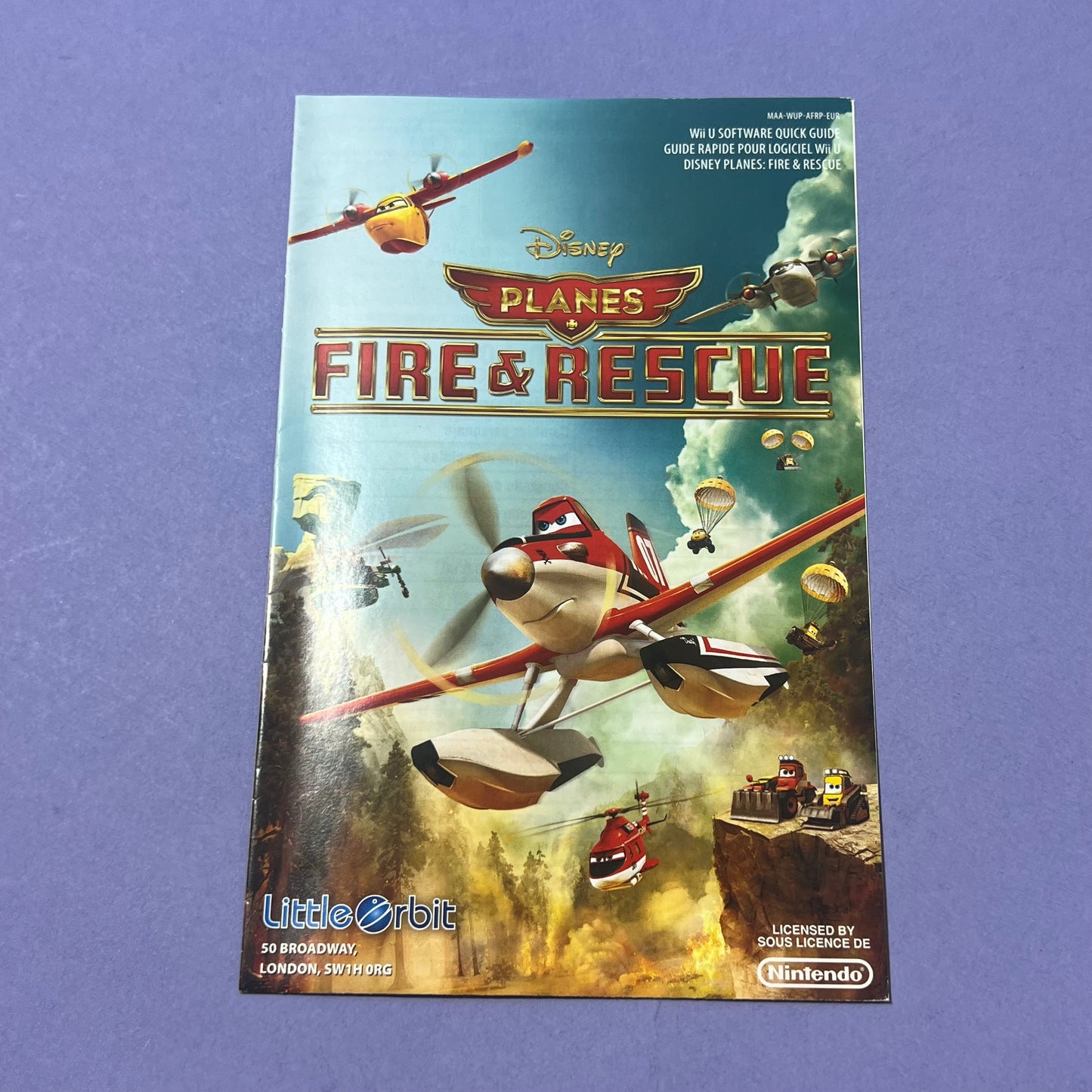 Planes Fire and Rescue Manual - Wii U Manual