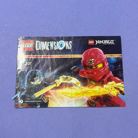 LEGO Dimensions Ninjago Manual - Manual