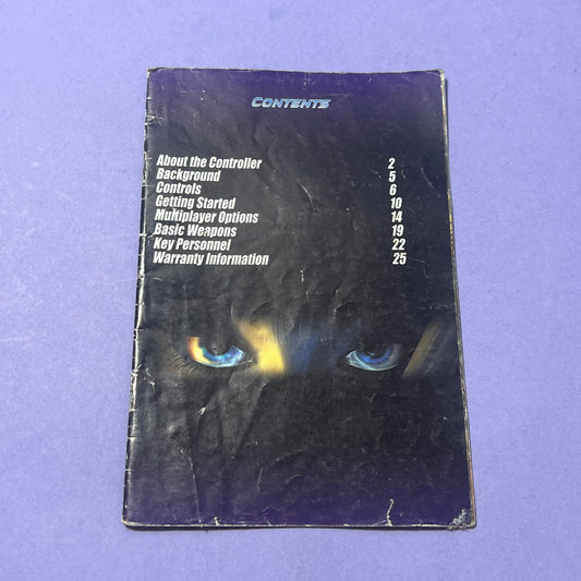Perfect Dark Manual - Nintendo 64 Manual