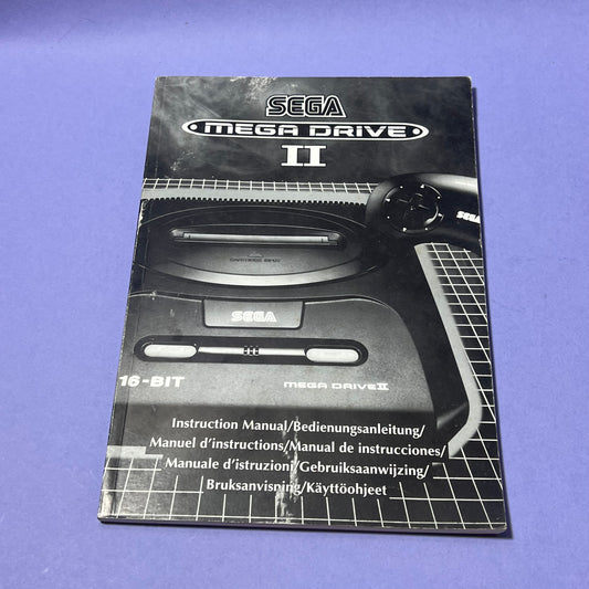 Sega Mega Drive 2 Console Manual - Console SEGA Manual