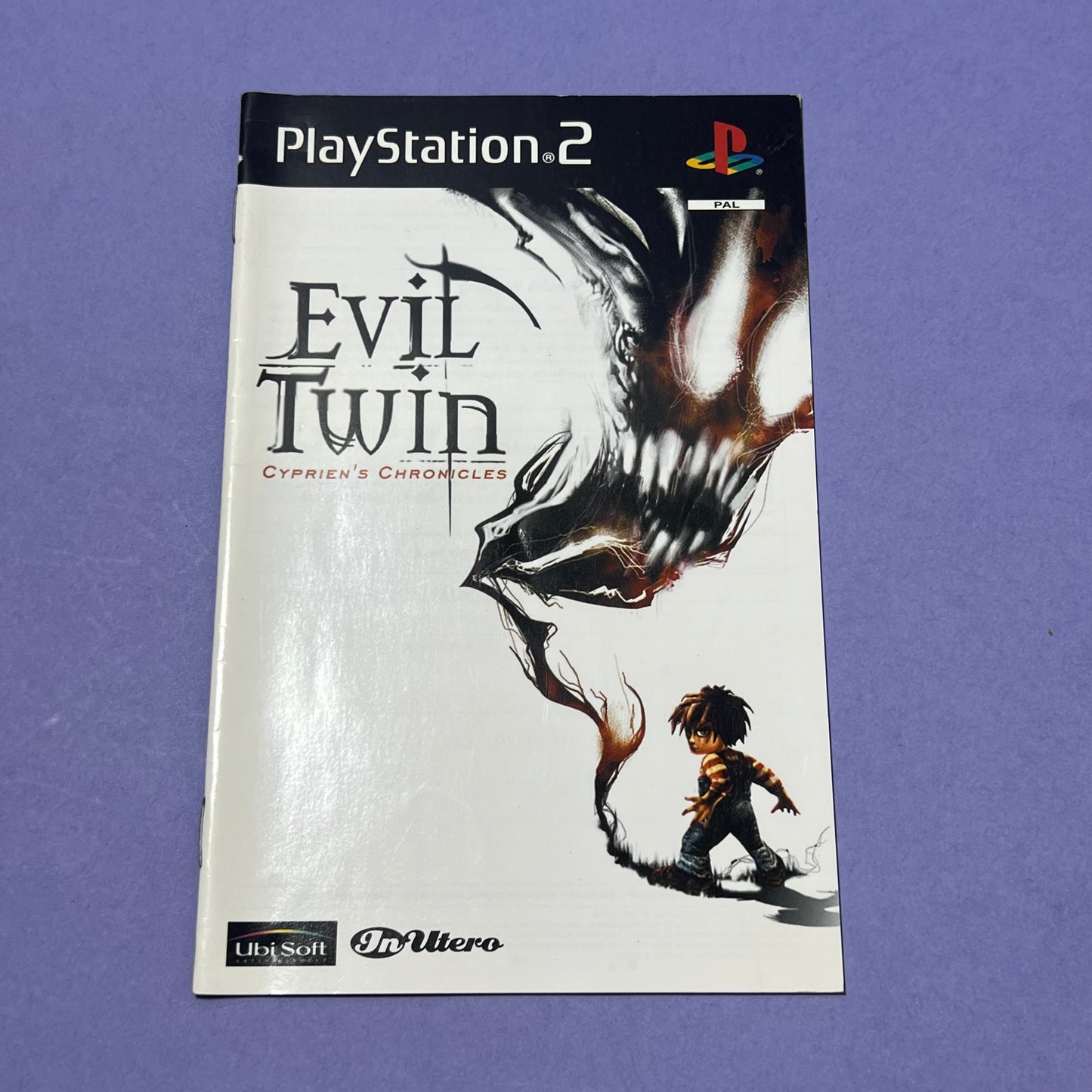 Evil Twin - PS2 Manual