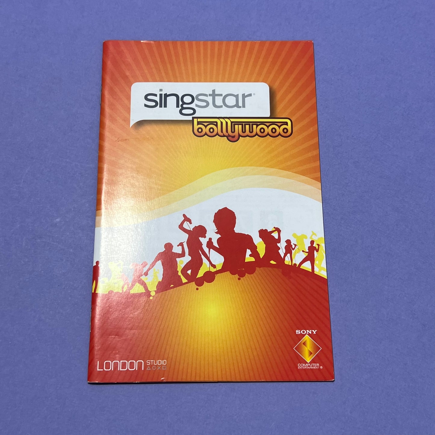 SingStar Bollywood - PS2 Manual