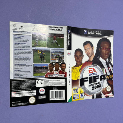 FIFA 2003 Manual & Cover - GameCube Manual & Cover