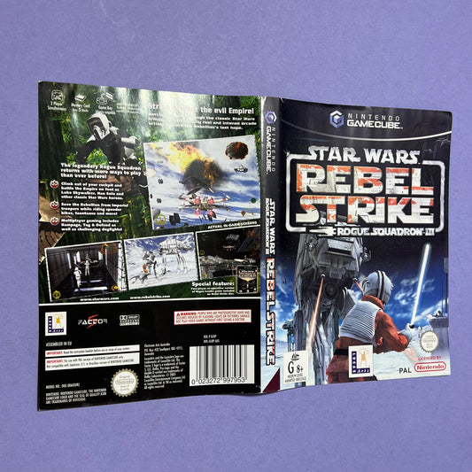 Star Wars Rebel Strike Cover - GameCube Cover