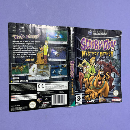 Scooby Doo Mystery Mayhem - GameCube Manual & Cover
