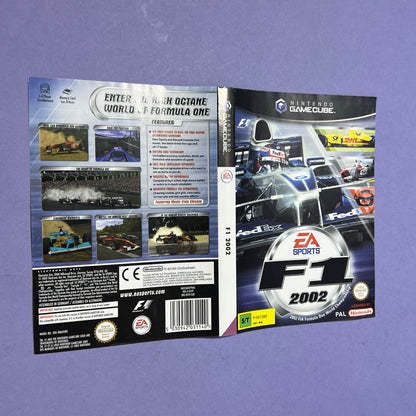F1 2002 Manual & Cover - GameCube Manual & Cover