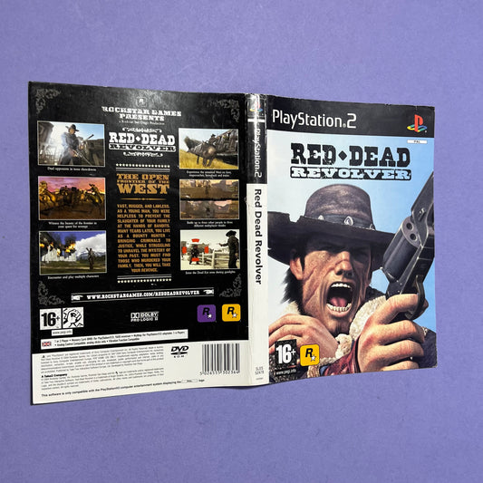Red Dead Revolver Cover - PS2 Cover
