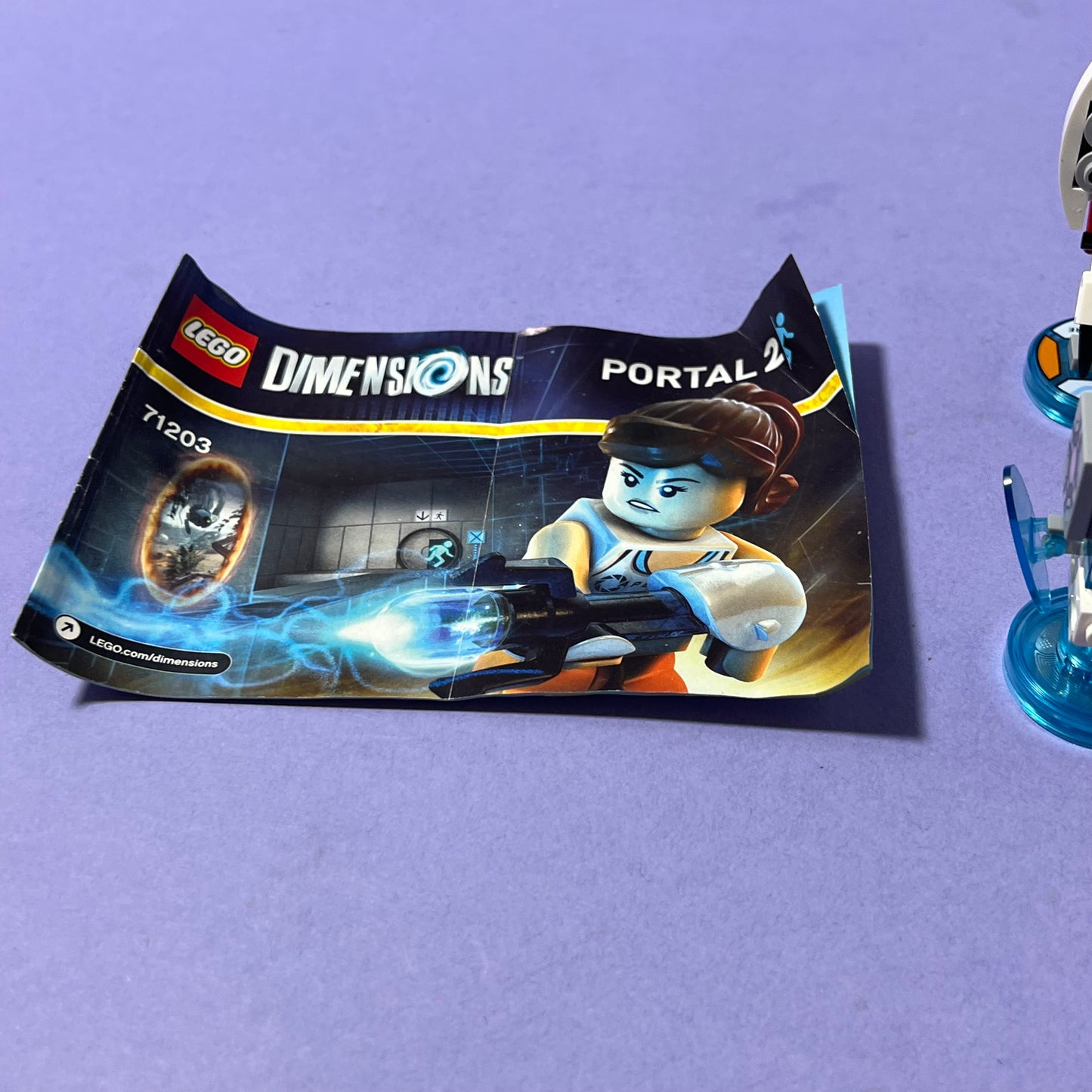 LEGO Dimensions Portal 2 Cube & Sentry Gun - Accessories