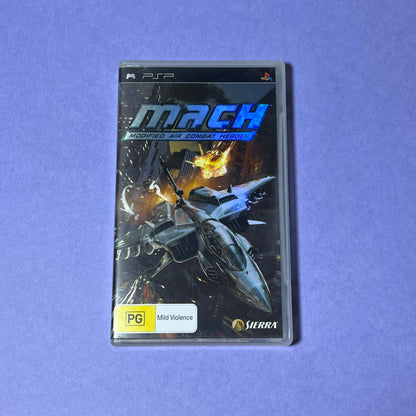 MACH Modified Air Combat Heroes - PSP Game