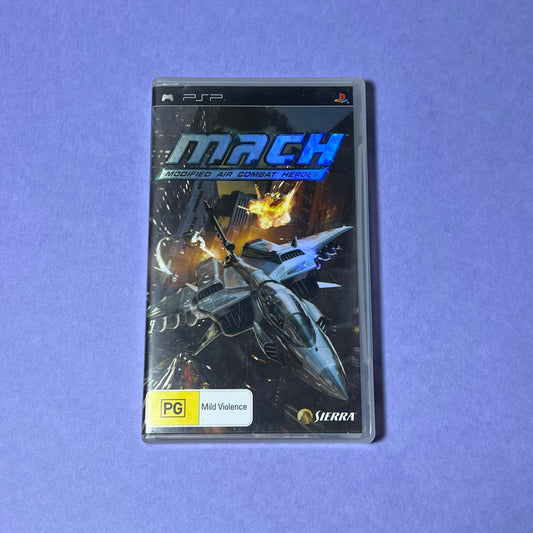 MACH Modified Air Combat Heroes - PSP Game