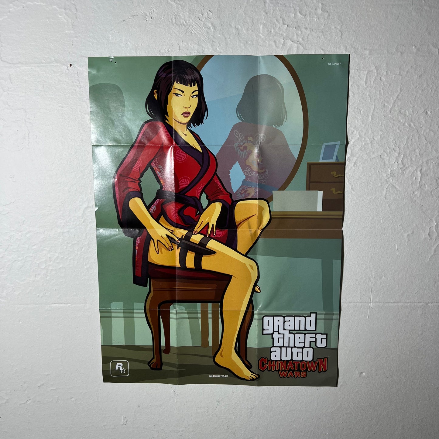 Grand Theft Auto Chinatown Wars DS - Game Map Poster