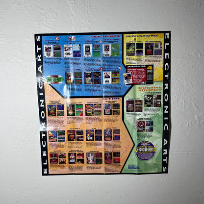 Electronic Arts Get A Clue Promotional - Game Poster