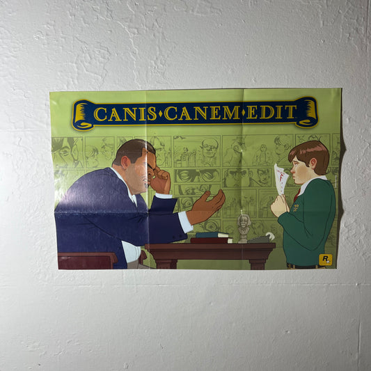 Bully Canis Canem Edit Poster - Game Poster