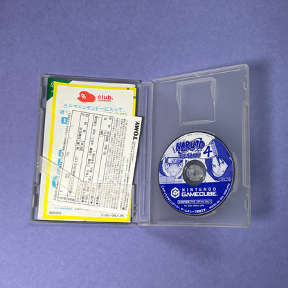 Naurto 4 - Jap GameCube Game