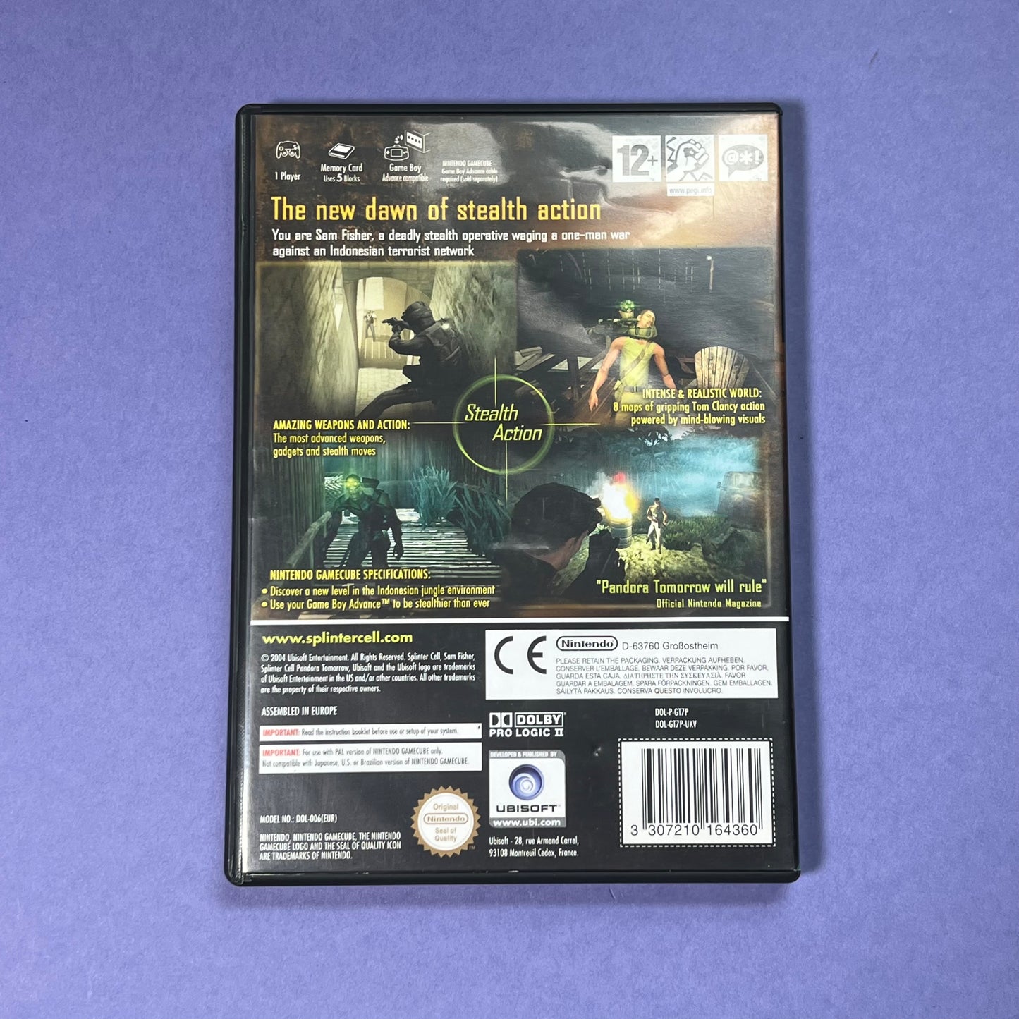 Splinter Cell Pnadora Tomorrow - GameCube Game