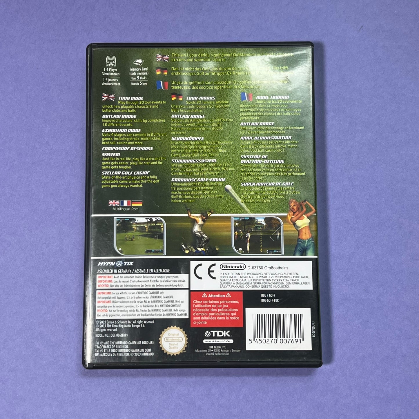 Outlaw Golf - GameCube Game