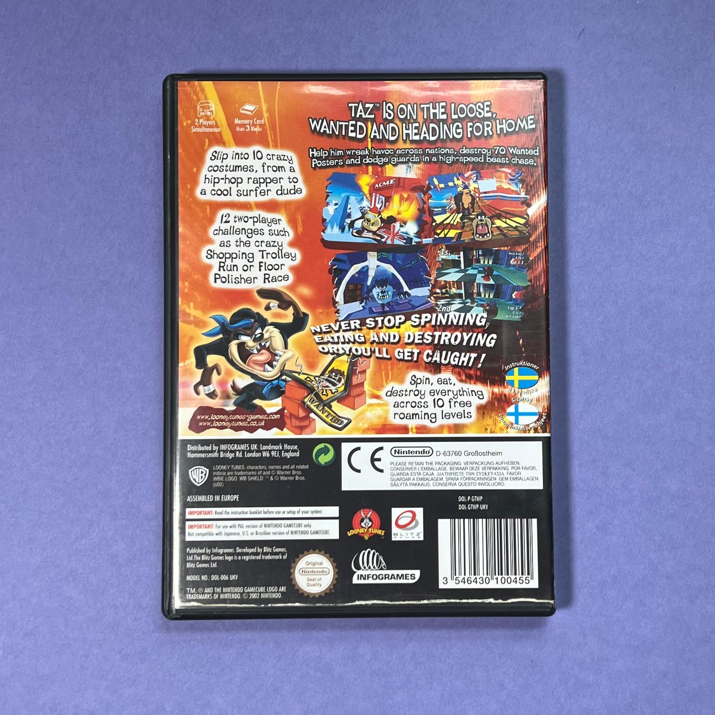 Taz Wanted - GameCube Game