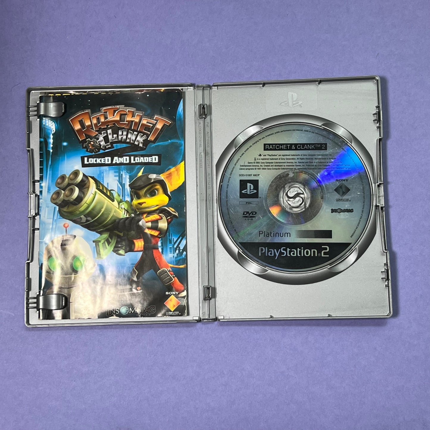 Ratchet & Clank Locked & Loaded (Platinum) - PS2 Game