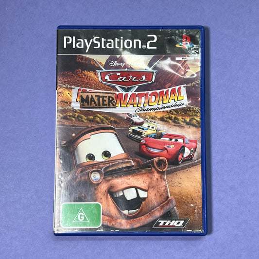 Cars Mater National Disney Pixar - PS2 Game