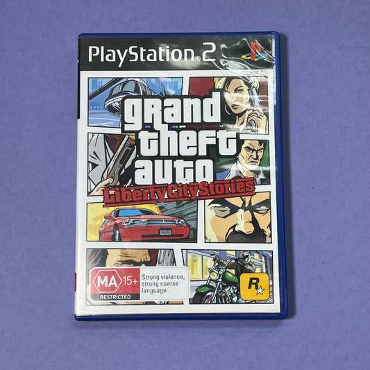 Grand Theft Auto Liberty City Stories - PS2 Game