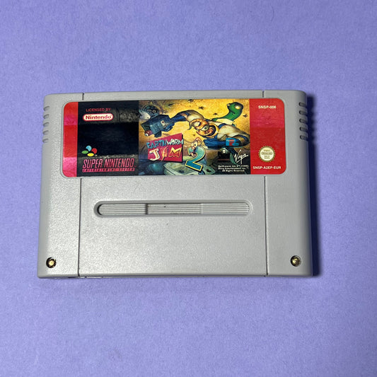 Earth Worm Jim 2 - SNES Game