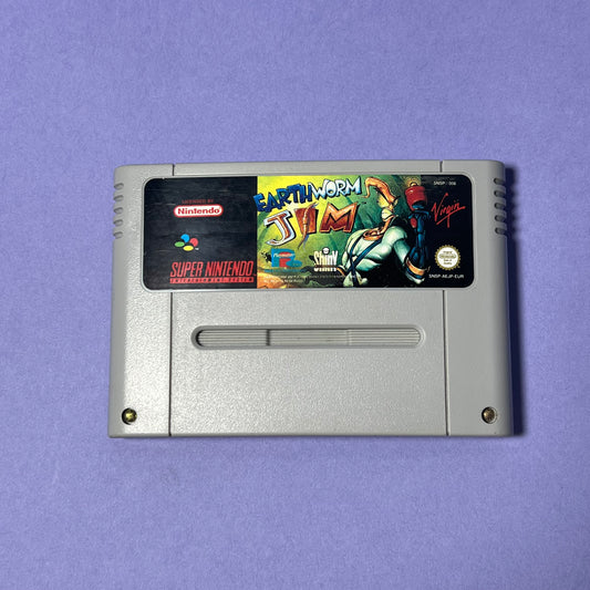 Earth Worm Jim - SNES Game