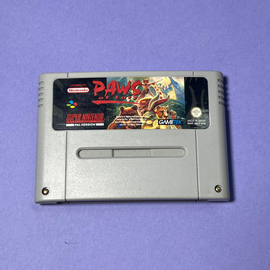 Paws of Fury - SNES Game