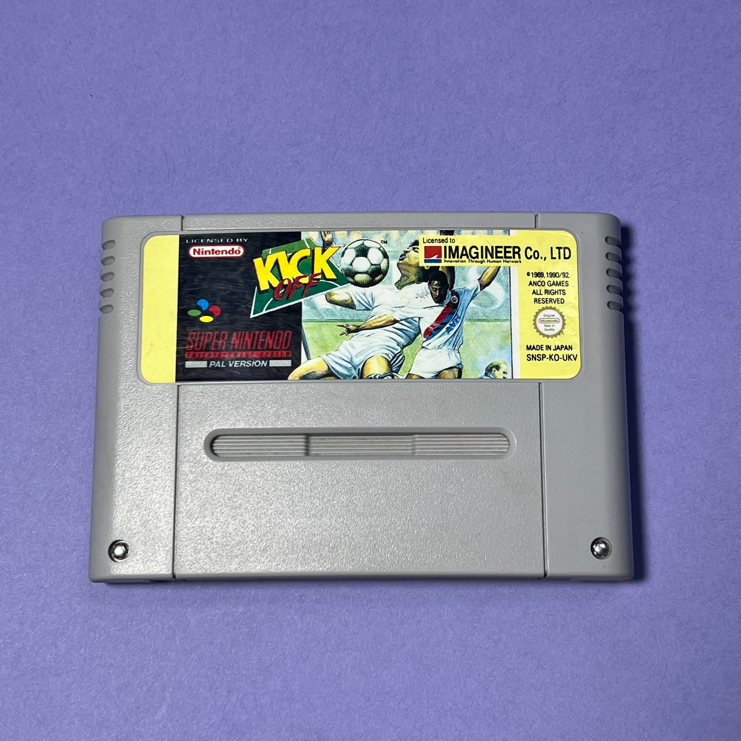 Kick Off - SNES Game