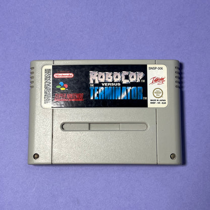 Robocop Versus Terminator - SNES Game