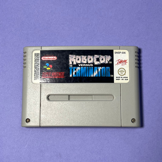 Robocop Versus Terminator - SNES Game