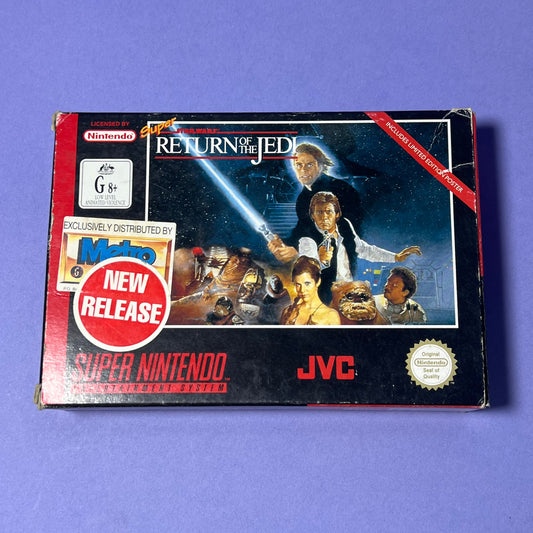 Star Wars Return of the Jedi Boxed - SNES Game