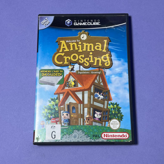 Animal Crossing - GameCube Game