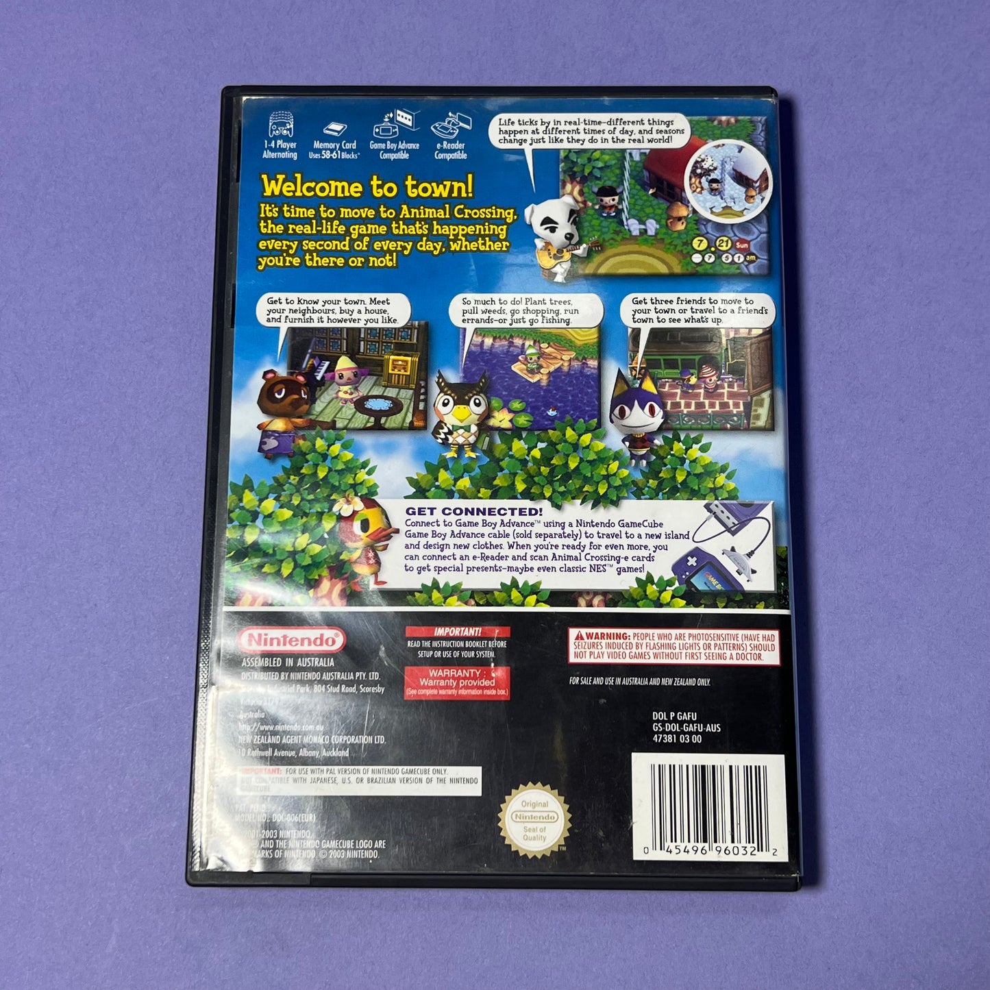 Animal Crossing - GameCube Game