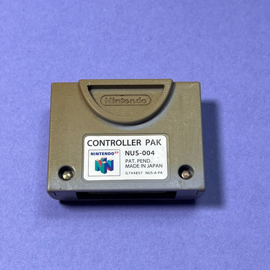 Nintendo 64 Controller Pak - Nintendo 64 Accessory
