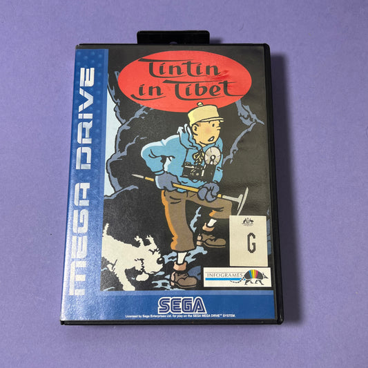 Tintin in Tibet - Sega Mega Drive Game