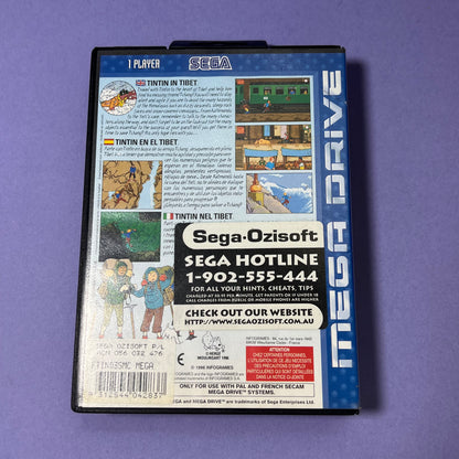 Tintin in Tibet - Sega Mega Drive Game