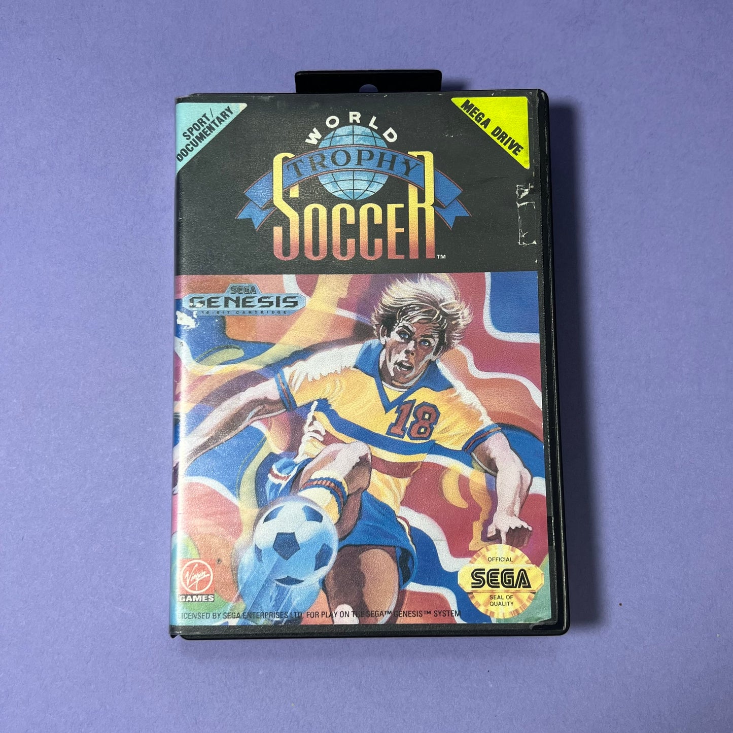 World Trophy Soccer - Sega Mega Drive Game