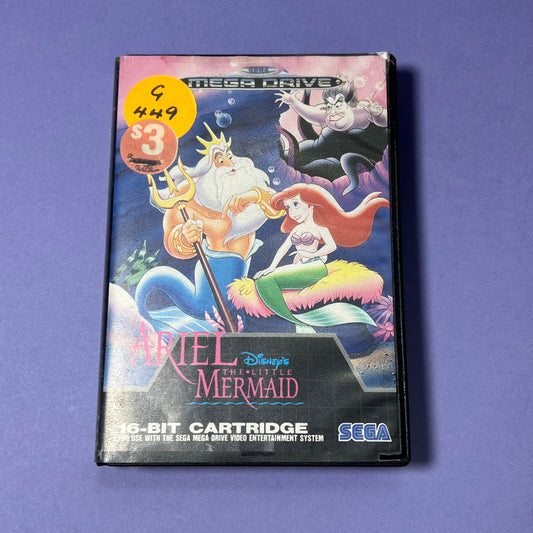 Ariel The Little Mermaid - Sega Mega Drive Game