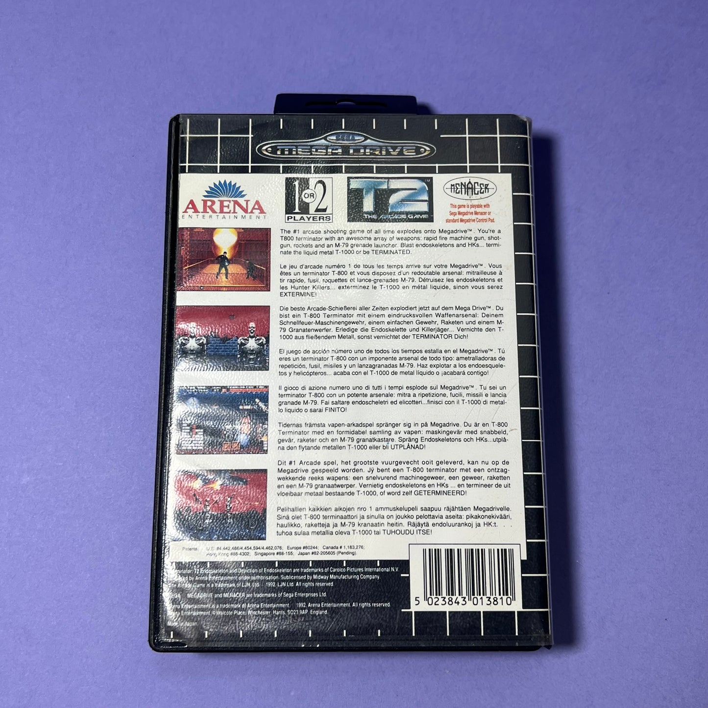 T2 The Arcade Game - Mega Drive Game