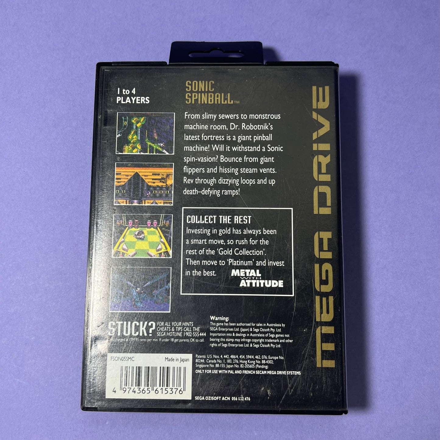 Sonic Spinball - Mega Drive Game