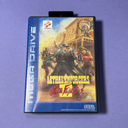 Lethal Enforcers 2 Gun Fighters - Mega Drive Game