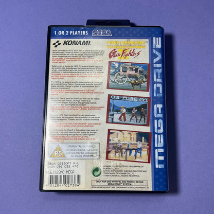 Lethal Enforcers 2 Gun Fighters - Mega Drive Game