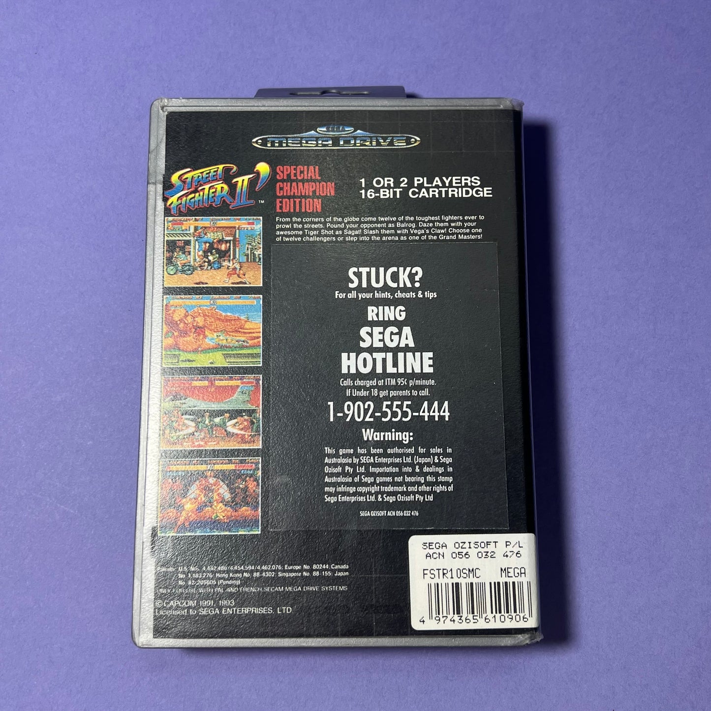 Street Fighter 2 - Mega Drive Game