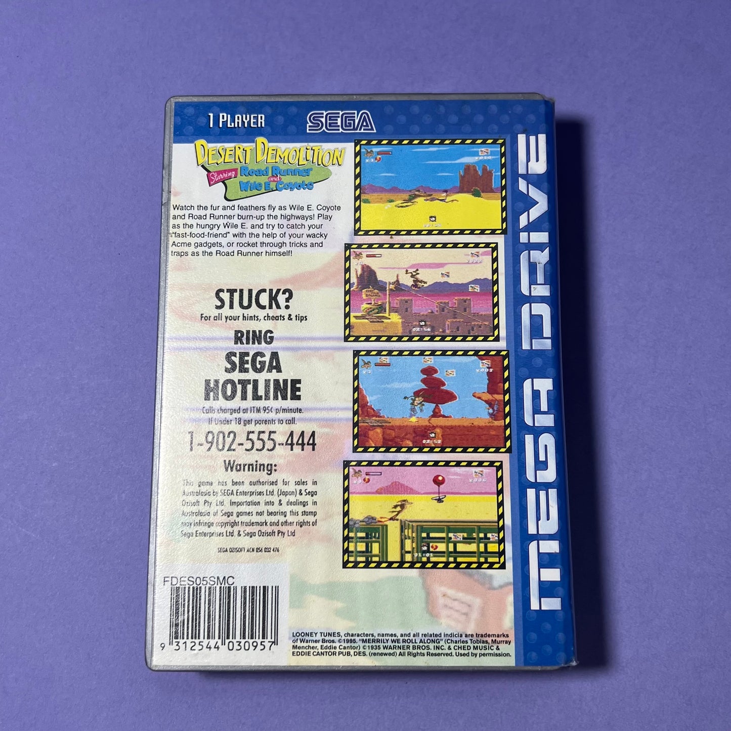 Desert Demolition - Mega Drive Game