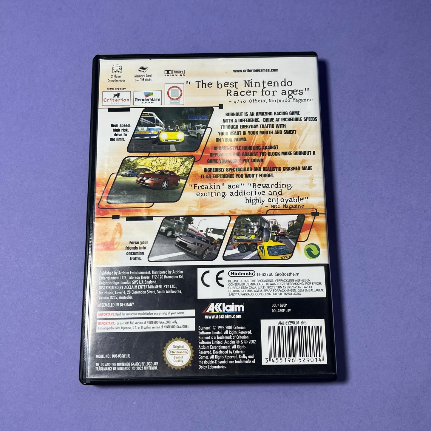 Burnout - GameCube Game