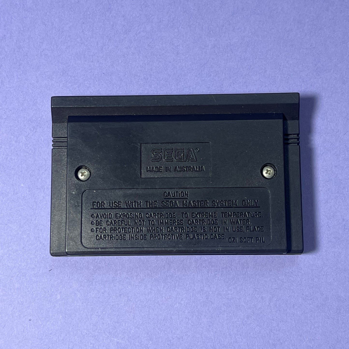 Rescue Mission - Sega Master System Game
