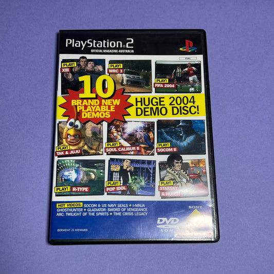 PlayStation 2 Magazine 24 - 2004 Demo Disk - PS2 Demo