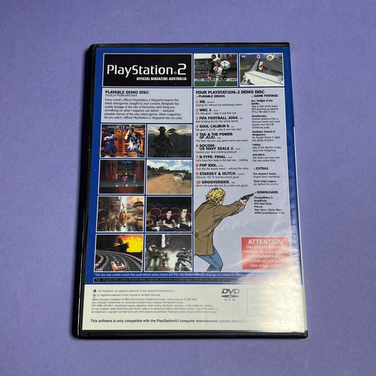 PlayStation 2 Magazine 24 - 2004 Demo Disk - PS2 Demo