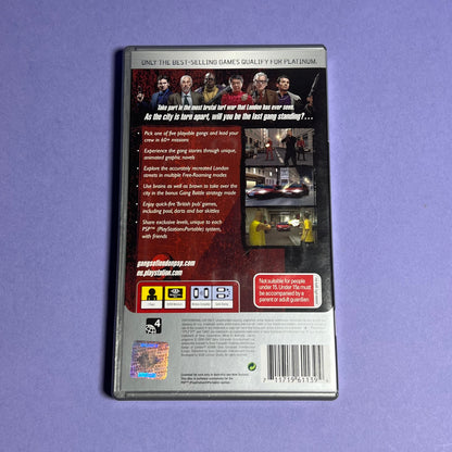 Gangs of London - PSP Game